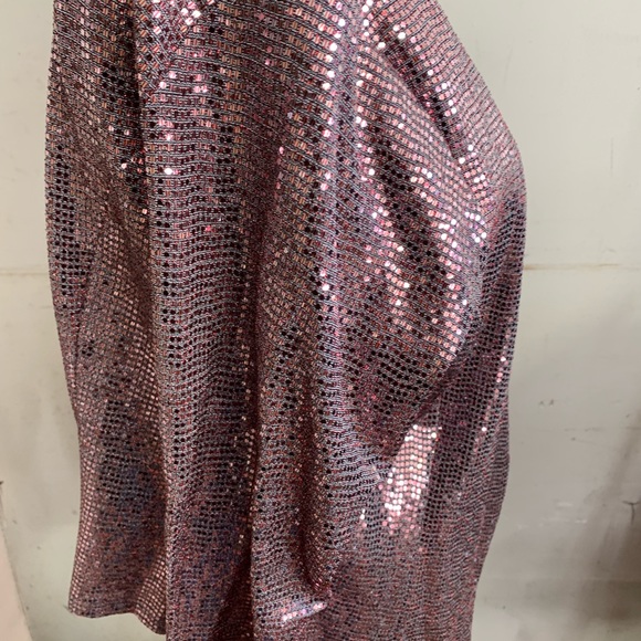 Shiny blazer pink - Picture 3 of 8